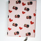 Guinea Pig Heart Journal- heart notebook, valentine's notebook, guinea pig notebook, A6 notebook, guinea pig A6 notebook and pen set