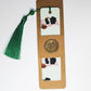 Guinea Pig Picnic Bookmark- guinea pig bookmark, picnic bookmark, guinea pig picnic, summer bookmark, green guinea pig bookmark, picnic