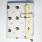 Guinea Pig Journal Complete Set- notebook, winter notebook, guinea pig notebook, A6 notebook, guinea pig A6 notebook and pen set, guinea pig