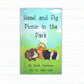 Hazel & Fig Picnic in the Park- children's book, guinea pig book, story book, community book, book about sharing, book about making friends