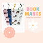 Guinea Pig Bookmark Complete Set- guinea pig bookmarks, flower bookmark, snow bookmark, spring bookmark, quote bookmark, guinea pig, picnic